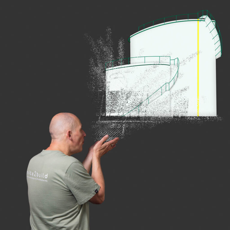 Puntenwolken bij unit2build industrie